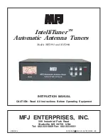 MFJ IntelliTuner -991 Instruction Manual preview