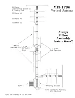 Предварительный просмотр 2 страницы MFJ MFJ-1796 Instruction & Assembly Manual