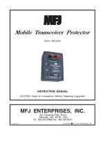 MFJ MFJ-4402 Instruction Manual preview