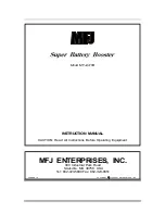 MFJ MFJ-4416B Instruction Manual preview