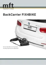 mft BackCarrier FIX4BIKE Manual preview