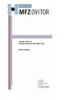 MFZ Ovitor E6L User Manual preview