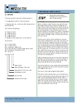 Preview for 4 page of MFZ Ovitor TVR(FC) 5 Operating And Maintenance Instructions Manual