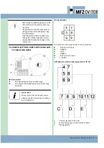 Preview for 7 page of MFZ Ovitor TVR(FC) 5 Operating And Maintenance Instructions Manual