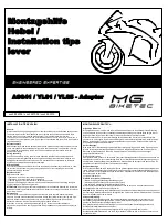 Предварительный просмотр 1 страницы MG Biketec AS641 Installation Tips