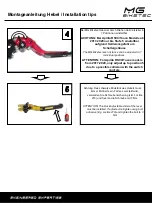 Предварительный просмотр 3 страницы MG Biketec AS641 Installation Tips