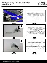 Предварительный просмотр 2 страницы MG Biketec YR09 Installation Tips