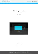 Предварительный просмотр 1 страницы MG Energy Systems MGEMD010001 Manual