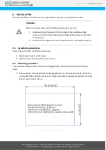 Предварительный просмотр 20 страницы MG Energy Systems MGEMD010001 Manual