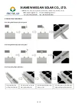 Preview for 11 page of MG SOLAR Aluminum Ground Mounting System Installation Manual