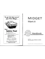 Предварительный просмотр 2 страницы MG 1967 Midget Mark III Handbook