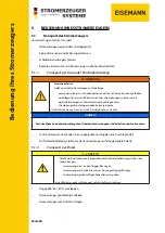 Предварительный просмотр 26 страницы MG EISEMANN BSKA 14 EV RSS cube Operating Manual