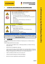 Предварительный просмотр 39 страницы MG EISEMANN BSKA 14 EV RSS cube Operating Manual