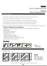 MGA Commodies GEOME-24 Installation Instructions preview