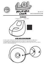 Preview for 1 page of MGA Entertainment L.O.L. Surprise! INFLATABLE CHAIR Instructions