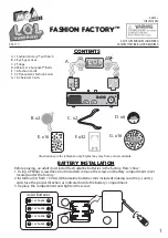 Preview for 1 page of MGA Entertainment LOL Surprise Fashion Factory 555117 Quick Start Manual