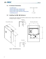 Предварительный просмотр 20 страницы MGC INX-10A Series Installation And Operation Manual