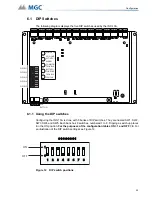 Предварительный просмотр 35 страницы MGC INX-10A Series Installation And Operation Manual