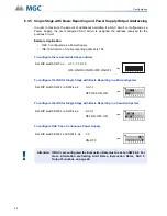 Предварительный просмотр 50 страницы MGC INX-10A Series Installation And Operation Manual