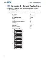 Предварительный просмотр 98 страницы MGC INX-10A Series Installation And Operation Manual