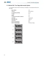 Предварительный просмотр 100 страницы MGC INX-10A Series Installation And Operation Manual