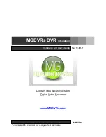 MGDVRs ACAP series Installation And User Manual preview