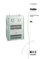 Preview for 1 page of MGE UPS Systems 12280 kVA Installation And User Manual