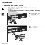 Preview for 22 page of MGE UPS Systems 2200 RT 2U Installation And User Manual