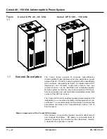 Предварительный просмотр 12 страницы MGE UPS Systems Comet 100 kVA Installation And User Manual