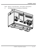 Предварительный просмотр 45 страницы MGE UPS Systems EPS 6000 Installation Manual