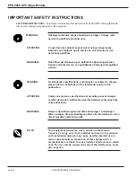 Предварительный просмотр 2 страницы MGE UPS Systems EPS 8000 User Manual