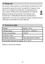 Предварительный просмотр 50 страницы MGG 329118 2001 Instructions For Use Manual