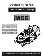 Предварительный просмотр 1 страницы MGG Gizmow T130 Operator'S Manual