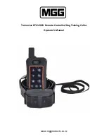 MGG Trainertec DTC1200V Operator'S Manual preview