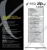 Preview for 2 page of MGI ZIP X1 User Manual