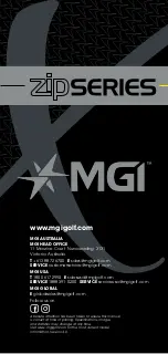 Preview for 13 page of MGI ZIP X1 User Manual