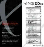 Preview for 2 page of MGI ZIP X3 User Manual