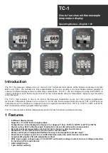 Preview for 1 page of MGL Avionics TC-1 Operating Manual