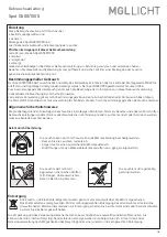 MGL LICHT Spot G500 Mounting Instruction предпросмотр