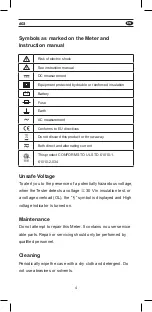 Preview for 4 page of Mgl APPA 603 User Manual