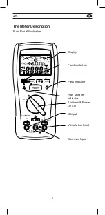 Предварительный просмотр 5 страницы Mgl APPA 603 User Manual