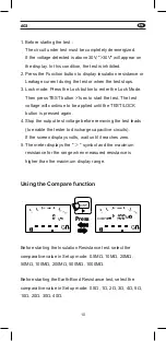 Предварительный просмотр 10 страницы Mgl APPA 603 User Manual