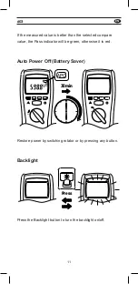 Предварительный просмотр 11 страницы Mgl APPA 603 User Manual