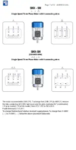 Предварительный просмотр 7 страницы MGM SM-SMX Series Use And Maintenance