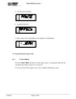 Предварительный просмотр 30 страницы MGP DMC 2000 S User Manual