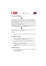 Предварительный просмотр 5 страницы MGS HBM 15 Operating Manual