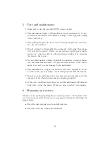 Preview for 16 page of MH Instek MHS-5200-06M Operating Manual