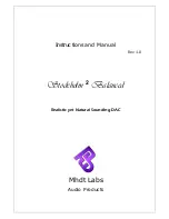 Mhdt Labs Stockholm V2 Balanced User Manual предпросмотр