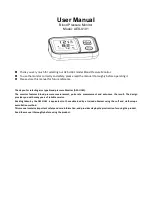 MHealth AES-U181 User Manual preview