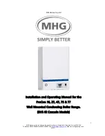 MHG Heating ProCon 16 Installation And Operating Manual preview